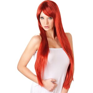 Perucă Wigged LoveLong Straight Roșu Thumb 2