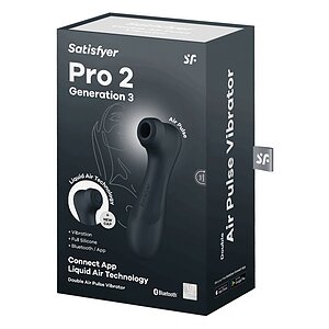 Vibrator Clitoridian Satisfyer Pro 2 Generation 3 Negru Thumb 6