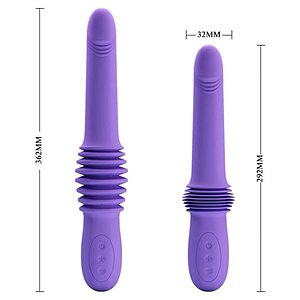 Pretty Love Pazuzu Purple — Pistonare 7 cm, Reîncărcabil Violet Thumb 4