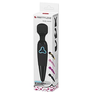 Vibrator Pretty Love Body Wand Negru Thumb 2