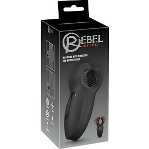 Rebel Man Wand 3 Motoare, 10x10 Moduri, Reîncărcabil