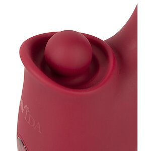 JAVIDA 3 Funcții — Vibrator cu împingere, 10 Moduri Roșu Thumb 6