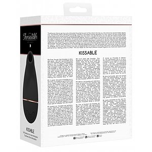 Vibrator Clitoridian Kissable Negru Thumb 9