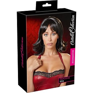 Perucă Cottelli Collection Choppy Black Wig Thumb 2