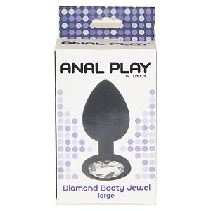 Bijuterie Pentru Fund Cu Diamant Mare Negru Thumb 3