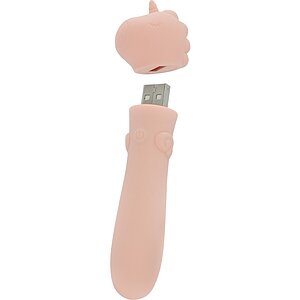 Unihorn Mini Vibrator USB 10 Moduri, Reîncărcabil 14.3 cm Thumb 1