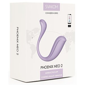 SVAKOM Phoenix Neo 2 Pastel Lilac — 11 Moduri, 2 Motoare Mov Thumb 7
