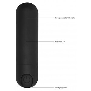 Vibrator 7 Speed Rechargeable Negru Thumb 4