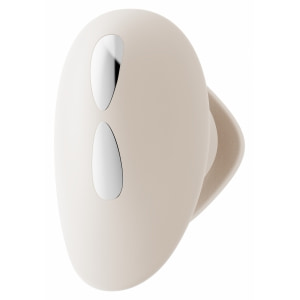 Vibrator DEYA Purtabil cu Telecomandă și Suctiune Alb Thumb 3