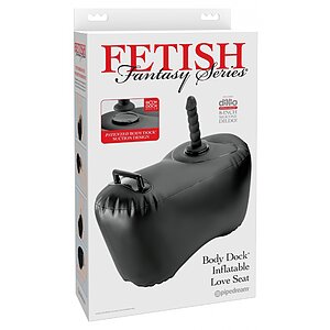 Body Dock Love Seat Gonflabil 60 cm Stabil și Compact Negru Thumb 5