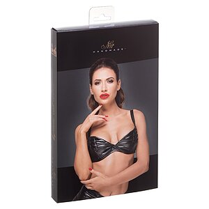 Sutien Noir Carmen Wetlook Negru S Thumb 3