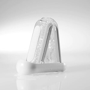 Tenga Flip Zero Gravity White - Masturbator Reutilizabil Alb Thumb 4