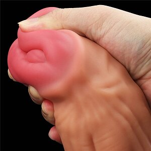 Dildo Dublu Strat Lovetoy 30 cm, Ventuză Puternică Thumb 1