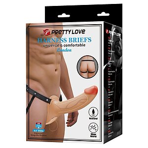 Pretty Love Landon Strap-on cu Dildo Thumb 11