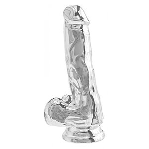 TOYJOY Get Real Transparent 15 cm — Fixare cu Ventuză