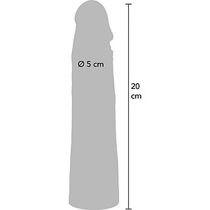 Manșon Penis Din silicon Lichid 20 cm – Volum Thumb 6