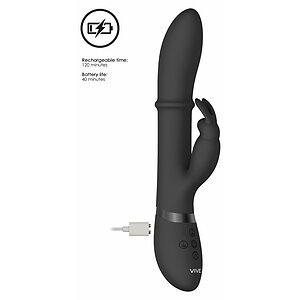 Vibrator Rabbit Halo Negru Thumb 7