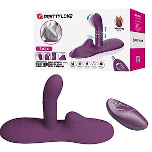 Pretty Love Luka - Pad vibrator din silicon ergonomic Thumb 2