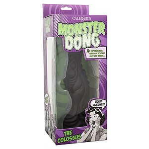 Monster Colossus 24.75 cm – Negru, Ventuză Puternică Thumb 7