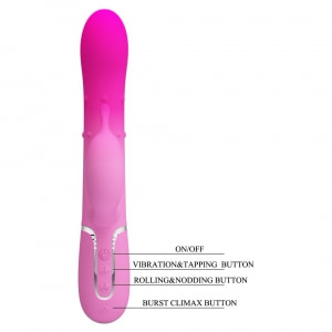 Pretty Love Shima — Rabbit Reîncărcabil, 7 Moduri, Roz Thumb 8