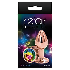 Anal Plug Rear Assets Rose Gold S Multicolor Thumb 1