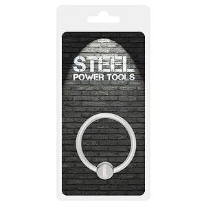 Inel Acorn Steel Power Tools Argintiu Thumb 1