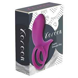 Inel Dublă Stimulare Couples Stimulator Ring Fuchsia Thumb 6
