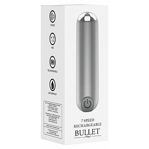 Vibrator Mini 7 Speed Argintiu Thumb 9
