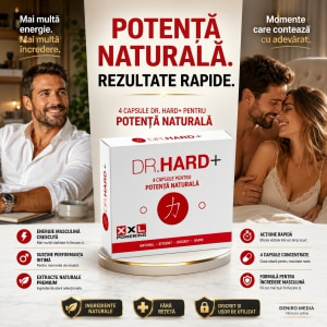 4 Capsule Dr. Hard+ Pentru Potență Naturală Thumb 1