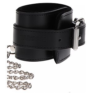 Heavy Collar and Wrist Cuffs Negru Thumb 3