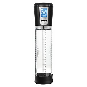 Premium Rechargeable Automatic LCD Pump - Transparent