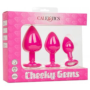 Set 3 Plug-uri Cheeky Gems Roz Thumb 5