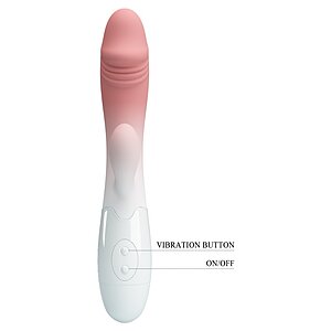 Pretty Love Snappy: 30 Moduri Vibrator Rabbit Dual Roz Thumb 3