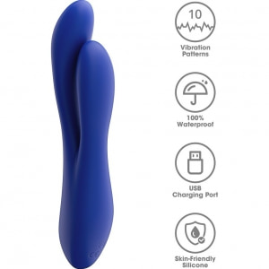 Lovetoy Pulse – Vibrator Reîncărcabil, 3 Intensități, 7 Moduri Albastru Thumb 8