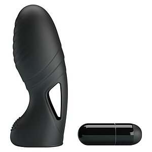 Stimulator Cu Vibrații Clitoris Pretty Love Alan Negru Thumb 2