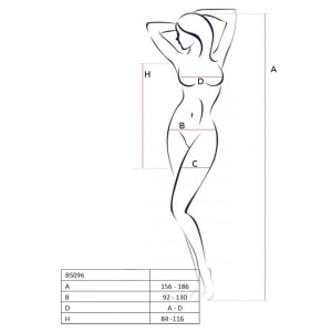 Chemise Passion BS096 Roșu S-L Thumb 3