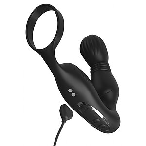 Pro P Spot 10 Moduri Reîncărcabil Stimulator Perineu Negru Thumb 2