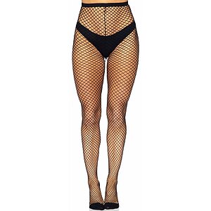 Dresuri Leg Avenue Spandex Fishnet Pantyhose Negru XS-L Thumb 1