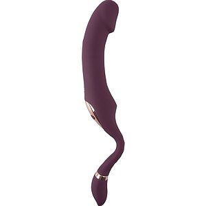 Vibrator Flexibil 18cm JAVIDA Discret 10x10 Moduri Mov Thumb 6