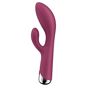 Vibrator Satisfyer Spinning Rabbit 1 Roșu