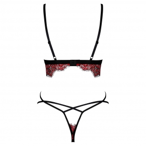 Set Obsessive Redessia Roșu L-XL Thumb 3