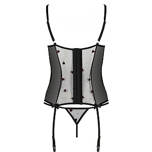 Corset Passion Lovelia Negru S-M Thumb 3