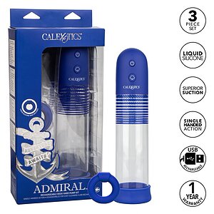 Pompă Penis Rechargeable Albastru Thumb 3