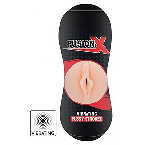 Hidden Desire Fusion Masturbator Compact cu Vibrator Thumb 2