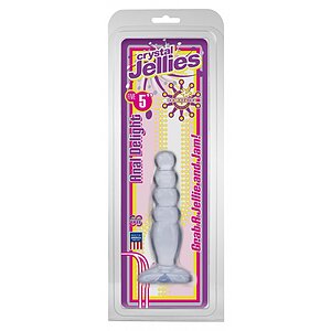 Plug Anal Delight 5 Inch Transparent Thumb 1