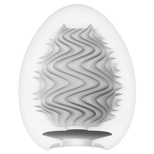 TENGA Egg Wind Single Sleeve elastic compact și discret Alb