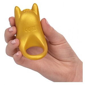 Inel Penis AF Vibrating Galben Thumb 2