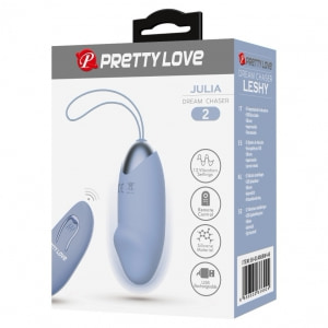 Pretty Love Julia - Ou Vibrator Albastru, 12 Moduri Thumb 5