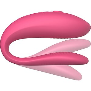 WeVibe Sync Lite Roz, 10 Moduri, Reîncărcabil Discret Thumb 2