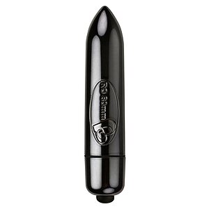 Rocks-off RO-80mm 7 Funcții Mini Vibrator Argintiu Negru